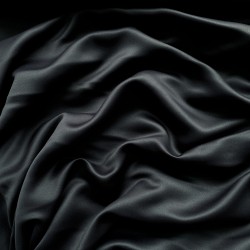 Светозатемняющая ткань для штор &quot;Блэкаут&quot; 95% (Blackout), цвет Черный (на отрез)  в Ярославле