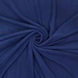 Флис Односторонний 130 гр/м2, цвет Темно-синий (на отрез)  в Ярославле