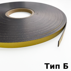 Магнитная лента для Москитной сетки 12,7мм с клеевым слоем (Тип Б)  в Ярославле