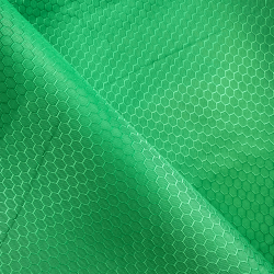 Ткань Оксфорд 300D PU Рип-Стоп СОТЫ, цвет Зелёный (на отрез)  в Ярославле