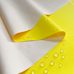 Водонепроницаемая Дышащая Мембранная ткань PU 10'000, цвет Жёлтый (на отрез)  в Ярославле